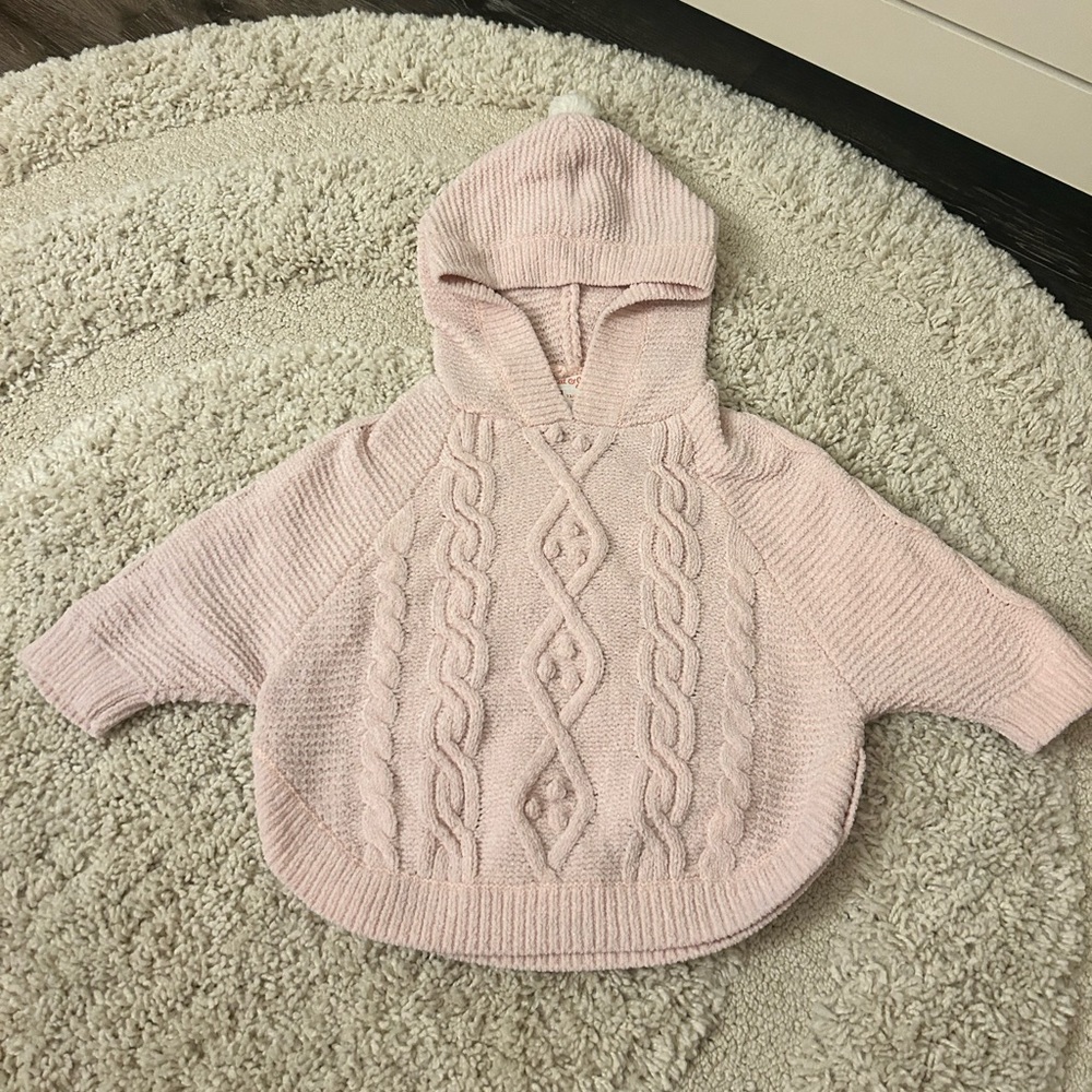 Cat&Jack 12/18m knit hoodie